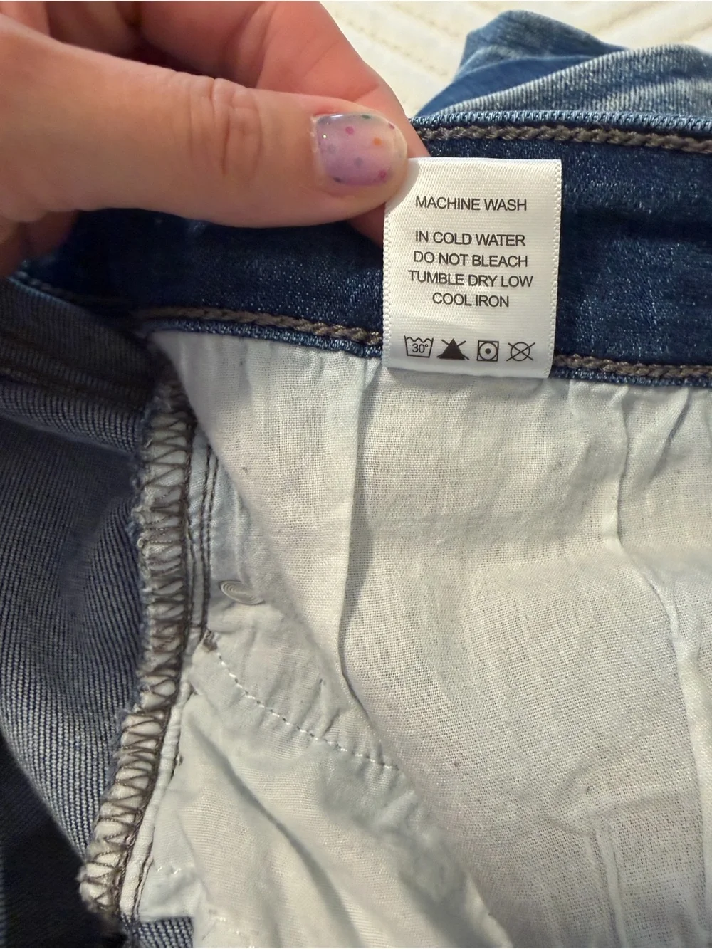 Judy Blue Faded Light Blue Denim Shorts